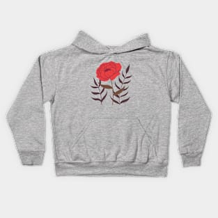 Flower Illustration Kids Hoodie